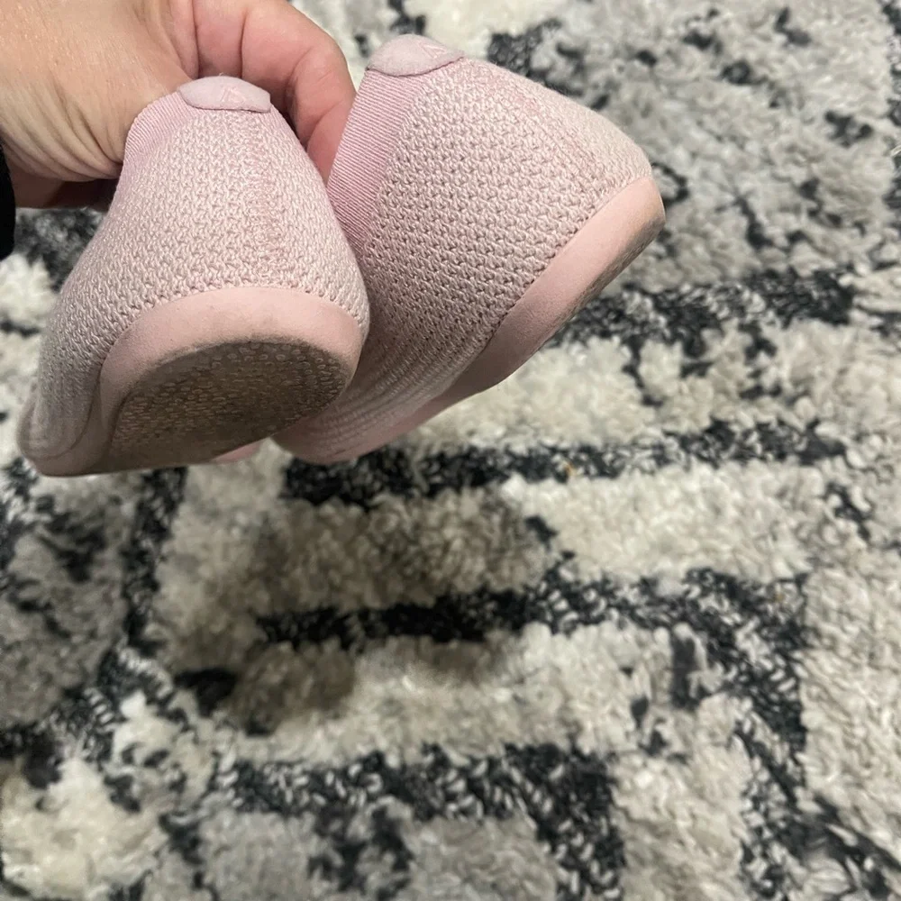 Allbirds Women's Light Pink Knit Flats - Picture 3 of 4